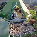 Indian Tent Tipi In Shared Lot And Shared Bathroom Mrse