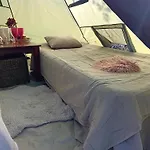 Indian Tent Tipi In Shared Lot And Shared Bathroom