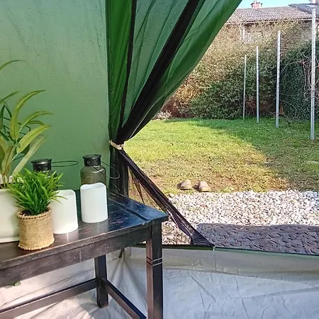 럭셔리텐트 Indian Tent Tipi In Shared Lot And Shared Bathroom *