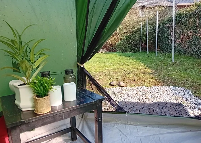 Luxury tent Indian Tent Tipi In Shared Lot And Shared Bathroom *