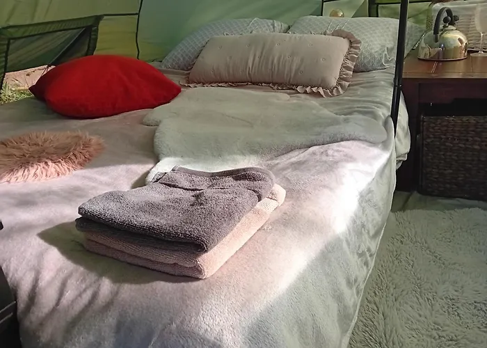 Luxury tent Indian Tent Tipi In Shared Lot And Shared Bathroom